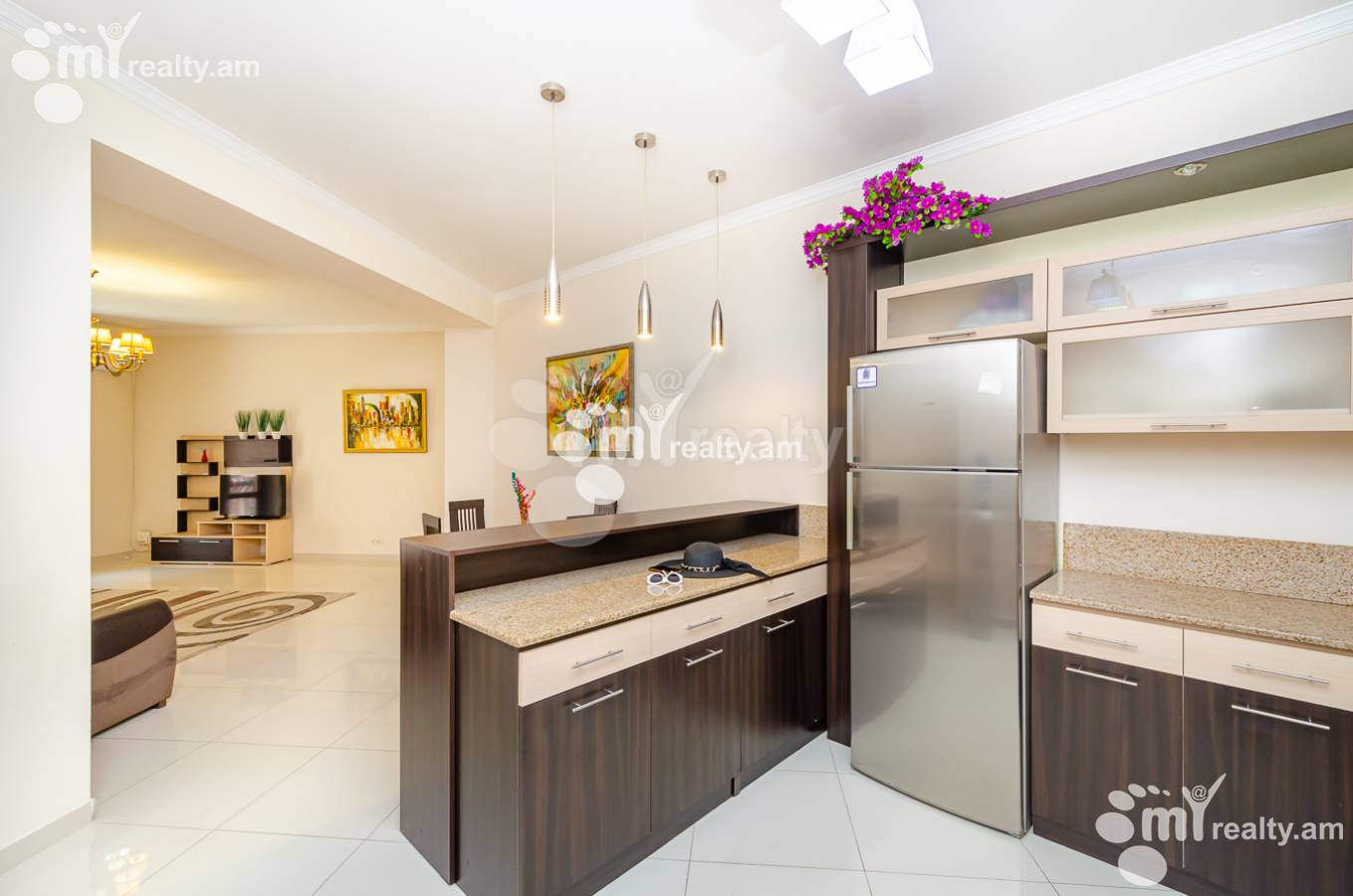 3 bedroom apartment for rent Northern(Hyusisayin)  Ave, Center Yerevan, 152780