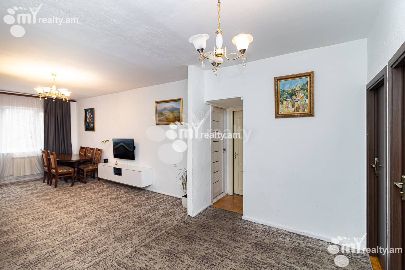 3 bedroom apartment for sale Pushkin St, Center Yerevan, 154333