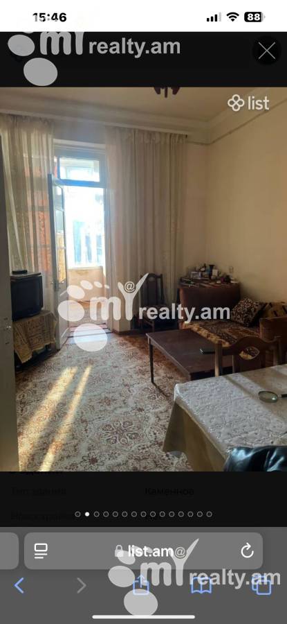 3 bedroom apartment for sale Garegin Nzhdeh Ave, Chengavite Yerevan, 155308