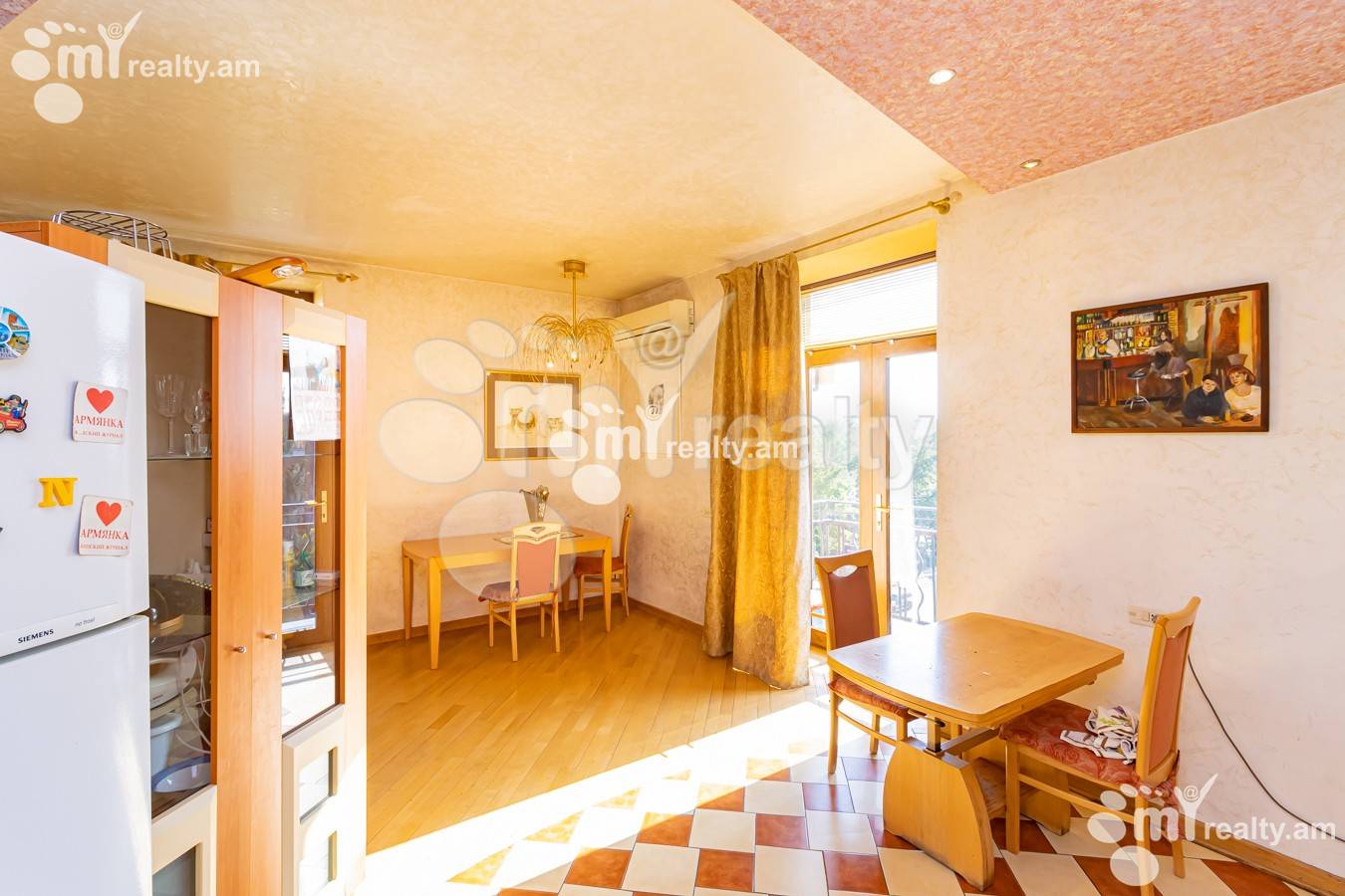 3 bedroom apartment for rent خیابان تامانیان, مرکز شهر ایروان, 135846