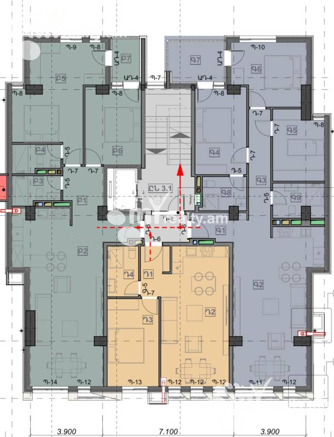 3 bedroom apartment for sale Sevqareci Saqo St, Arabkir Yerevan, 157078