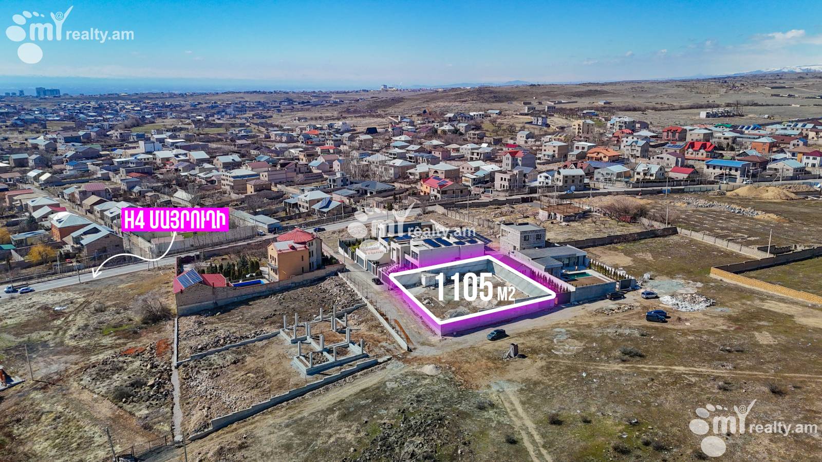 Հողատարածք  Զովունի թաղ, Զովունի Կոտայք, 160028