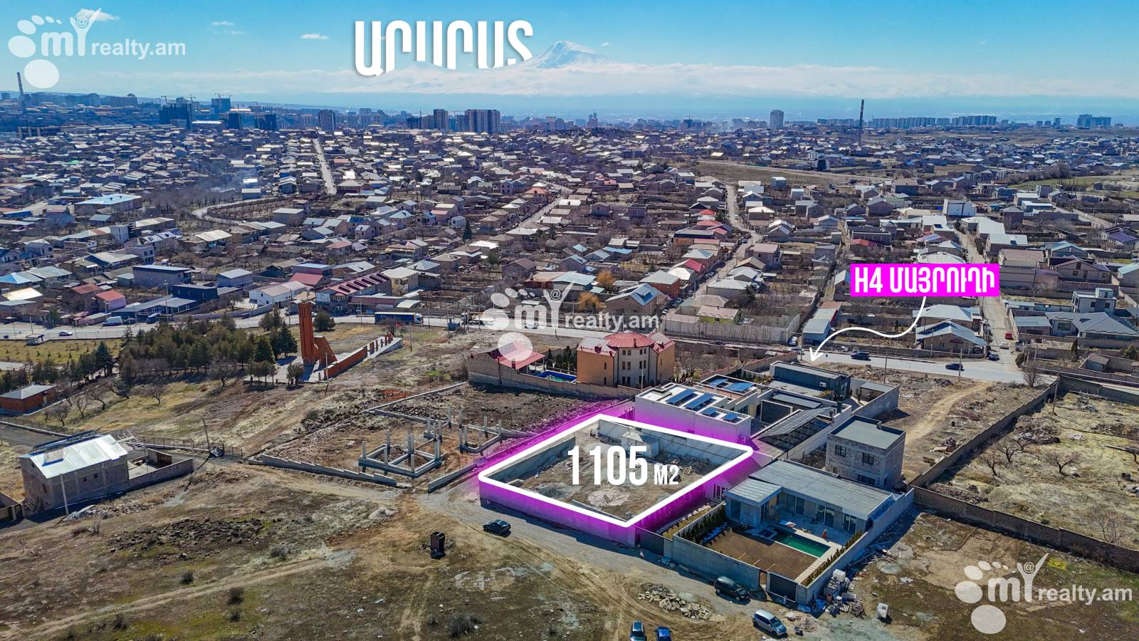 Հողատարածք  Զովունի թաղ, Զովունի Կոտայք, 160028