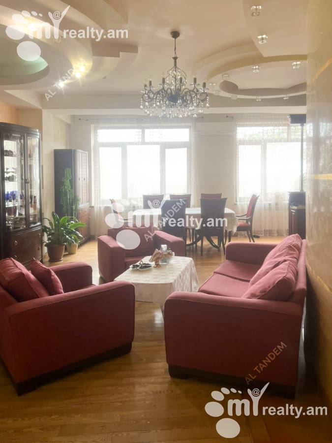 3 bedroom apartment for rent Charents St, Center Yerevan, 138275