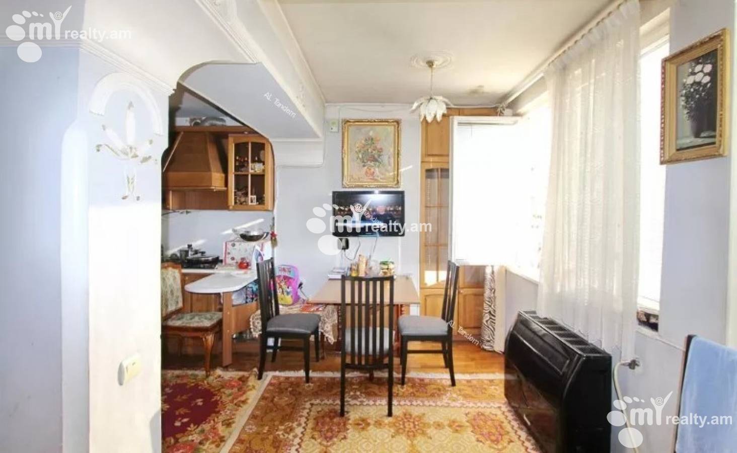 1 bedroom apartment for sale خیابان ماشتوتس, مرکز شهر ایروان, 124735