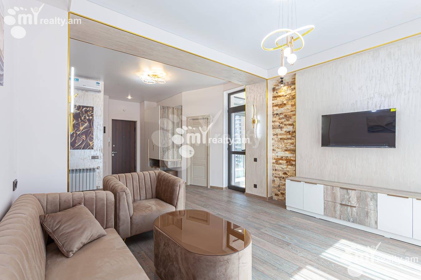 2 bedroom apartment for rent خیابان آرشاکونیاک, مرکز شهر ایروان, 155383