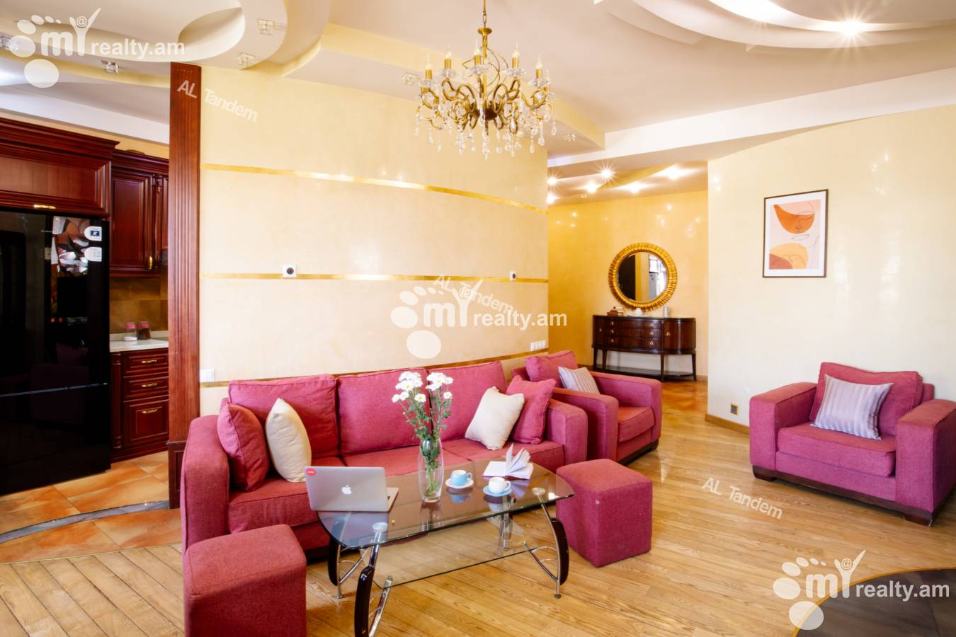 3 bedroom apartment for rent Charents St, Center Yerevan, 138275