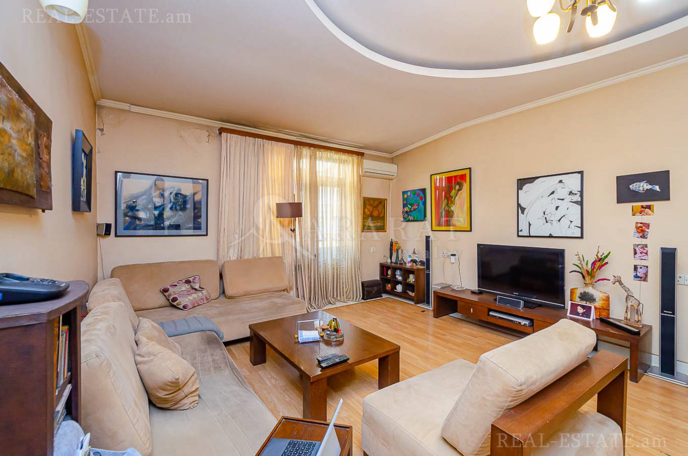 3 bedroom apartment for sale Pushkin St, Center Yerevan, 142489