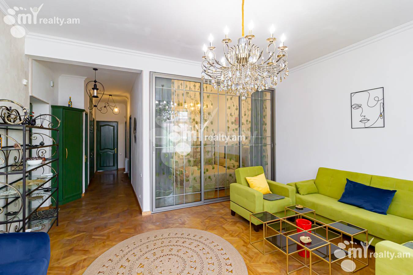 3 bedroom apartment for sale Pushkin St, Center Yerevan, 154932