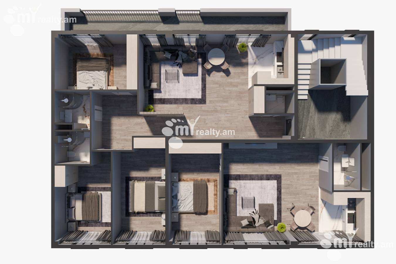 4 bedroom apartment for sale N. Zaryan St, Arabkir Yerevan, 143585