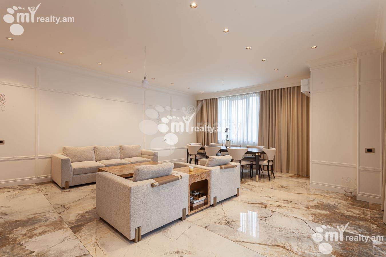 4 bedroom apartment for rent خیابان بوزند, مرکز شهر ایروان, 155158