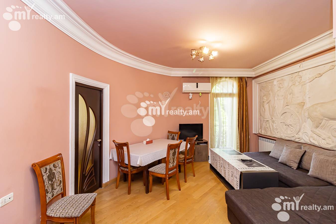 3 սենյականոց բնակարան վարձով Տերյան փող, Կենտրոն Երևան, 148444