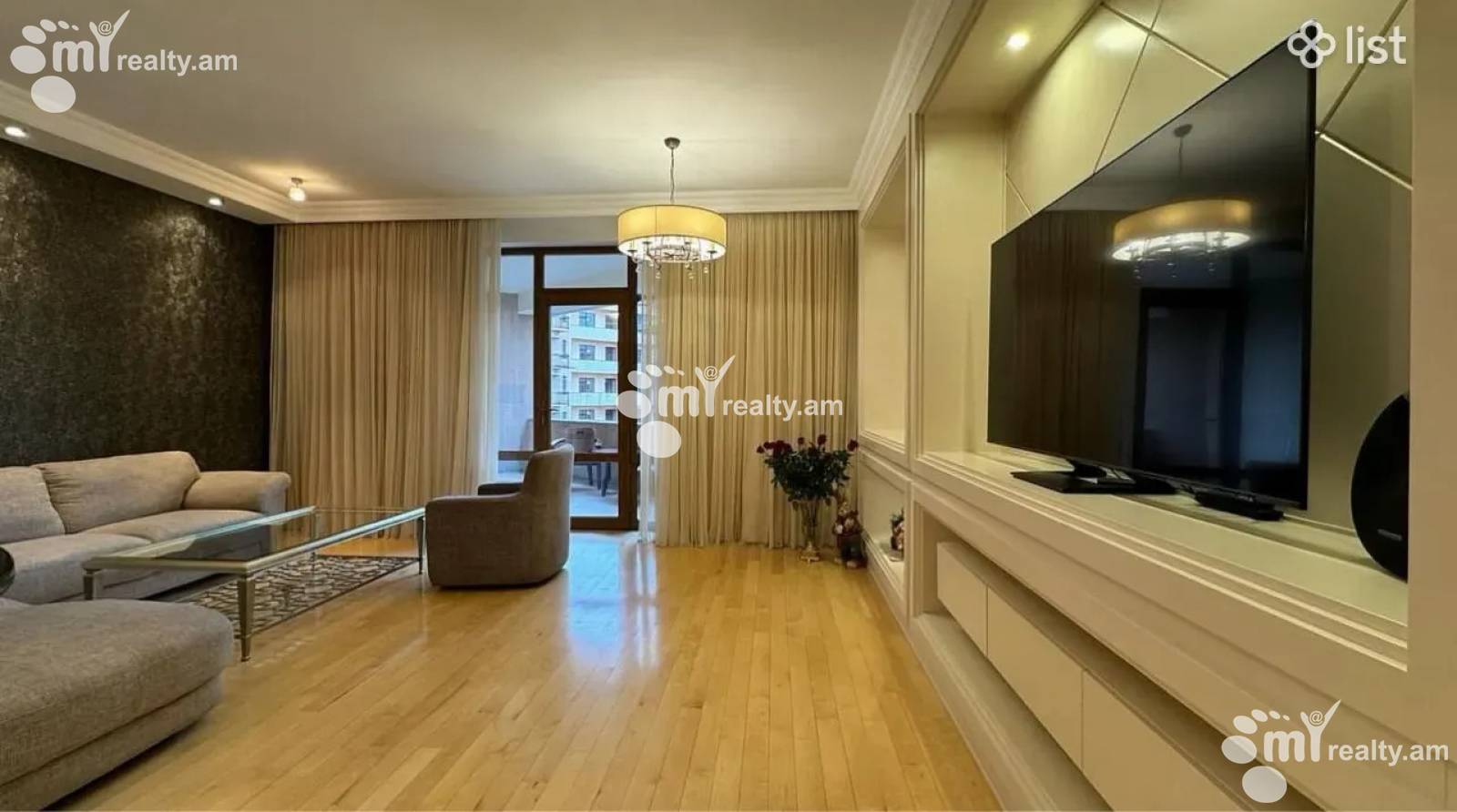 3 սենյականոց բնակարան վարձով Հյուսիսային պող, Կենտրոն Երևան, 159002