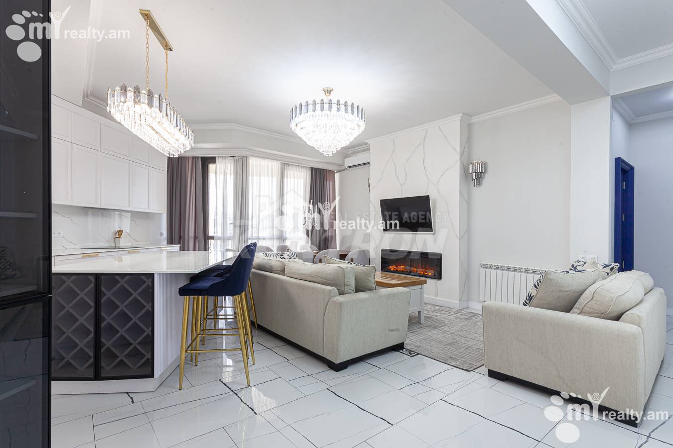 3 bedroom apartment for sale Sasna Tsrer St, Davtashen Yerevan, 155953