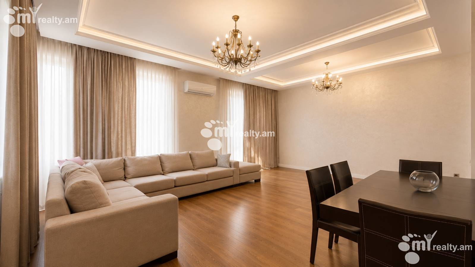 4 bedroom apartment for rent (خیابان باقرامیان (کِنترون, مرکز شهر ایروان, 161003