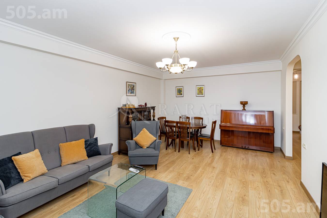 3 bedroom apartment for sale Pushkin St, Center Yerevan, 147636