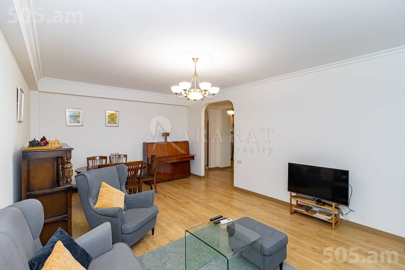 3 bedroom apartment for sale Pushkin St, Center Yerevan, 147636