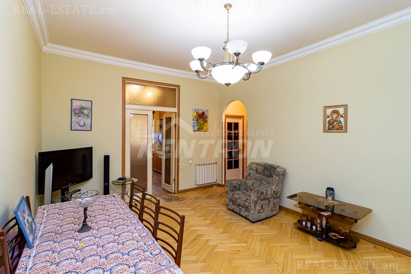 3 bedroom apartment for sale Tumanyan St, Center Yerevan, 140368