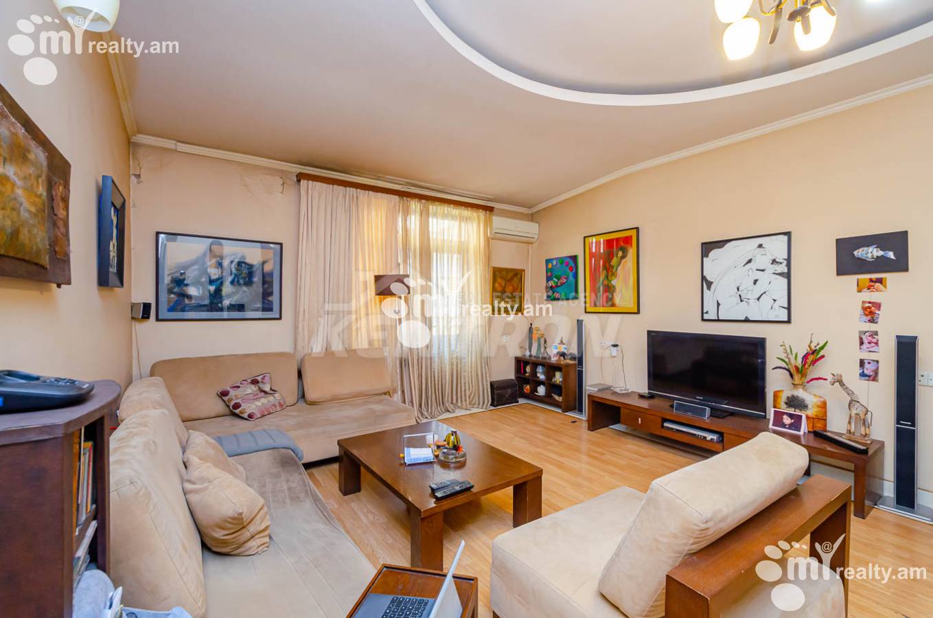 3 bedroom apartment for sale Pushkin St, Center Yerevan, 140922