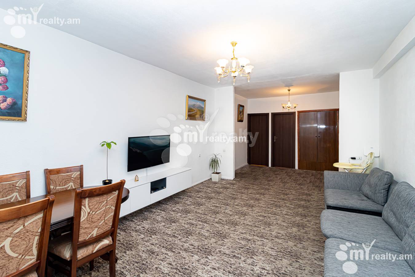 3 bedroom apartment for sale Pushkin St, Center Yerevan, 154333