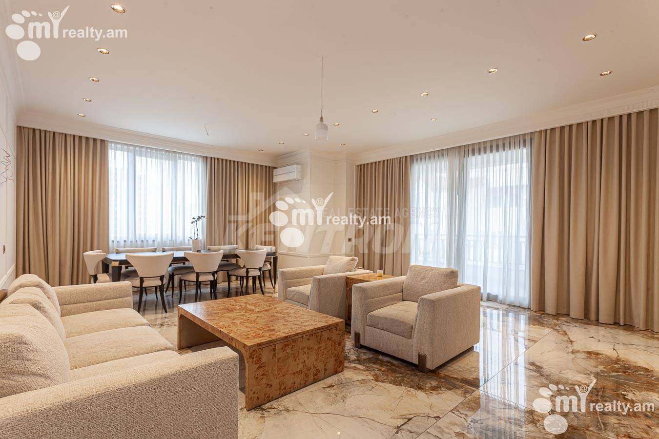 4 սենյականոց բնակարան  Բուզանդի փող, Կենտրոն Երևան, 155152