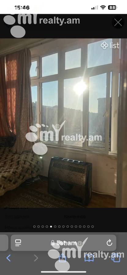 3 bedroom apartment for sale Garegin Nzhdeh Ave, Chengavite Yerevan, 155308