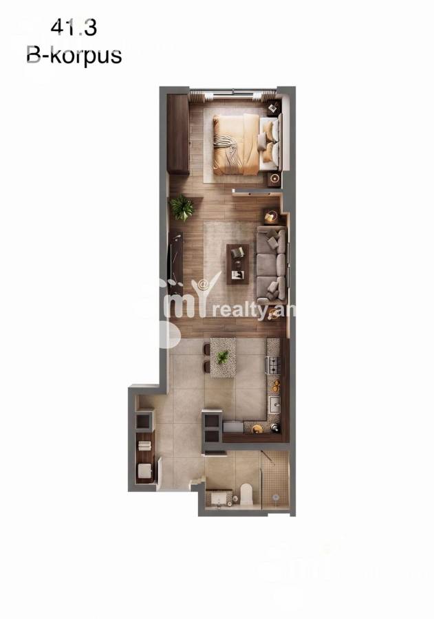 1 bedroom apartment for sale Arinj, Avan Yerevan, 160055