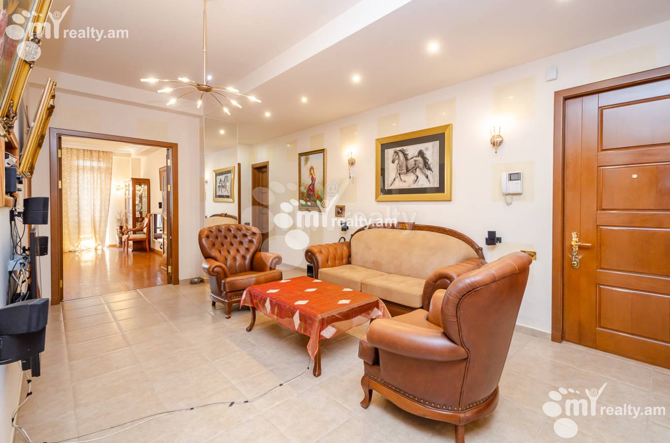 5 bedroom apartment for rent Pushkin St, Center Yerevan, 153300