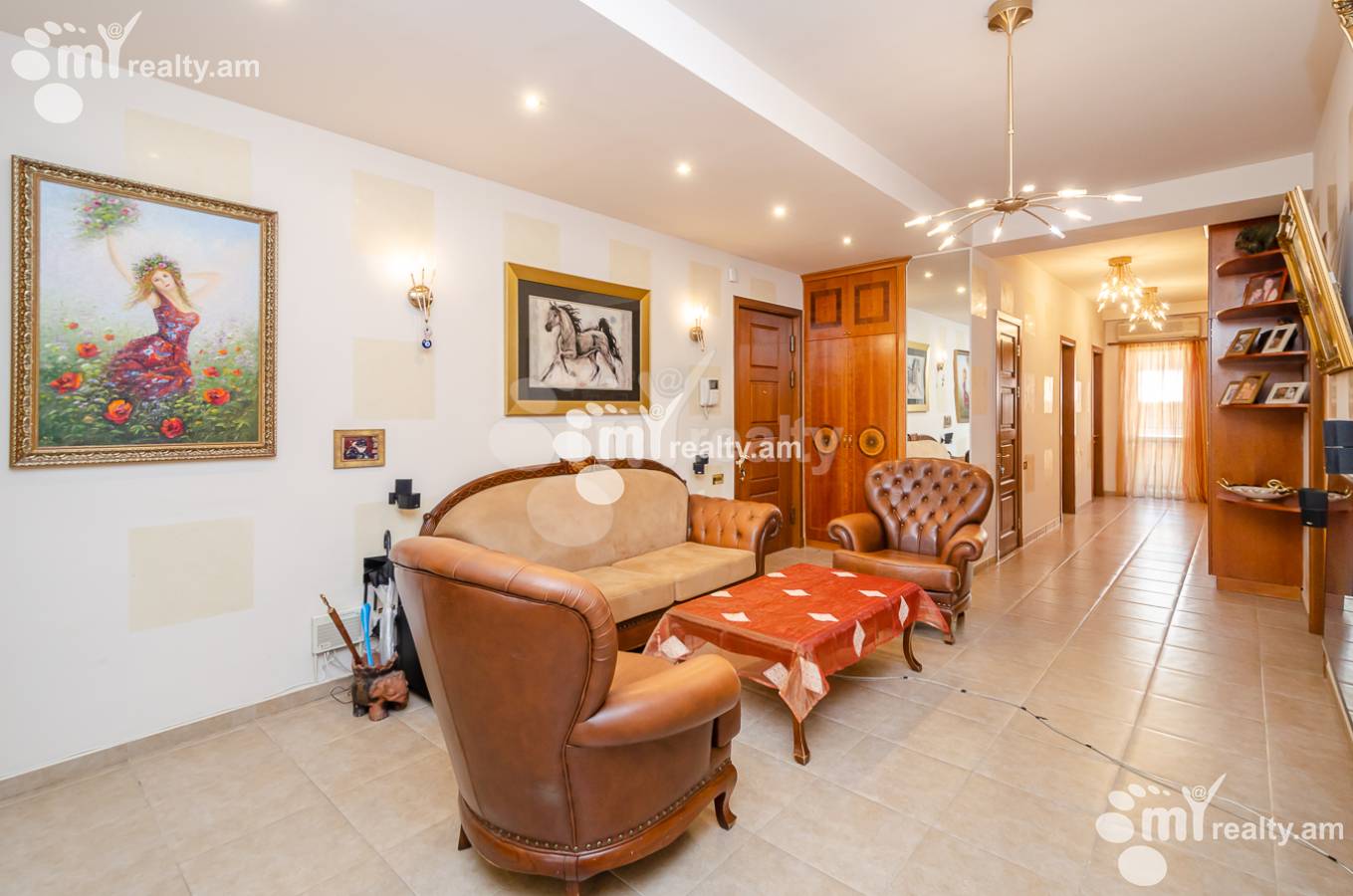 5 bedroom apartment for rent Pushkin St, Center Yerevan, 153300