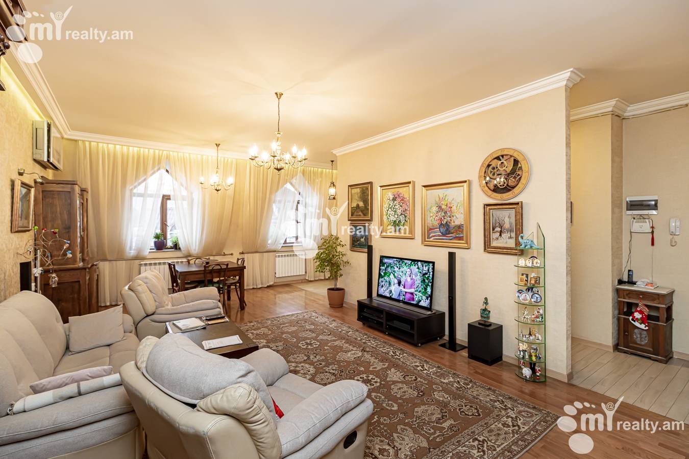 3 սենյականոց բնակարան  Բայրոնի փող, Կենտրոն Երևան, 143838