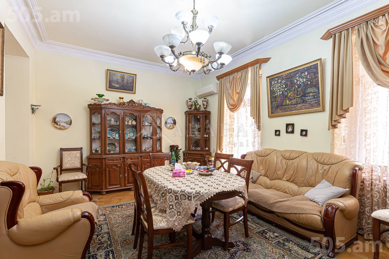 3 սենյականոց բնակարան  Թումանյան փող, Կենտրոն Երևան, 150352