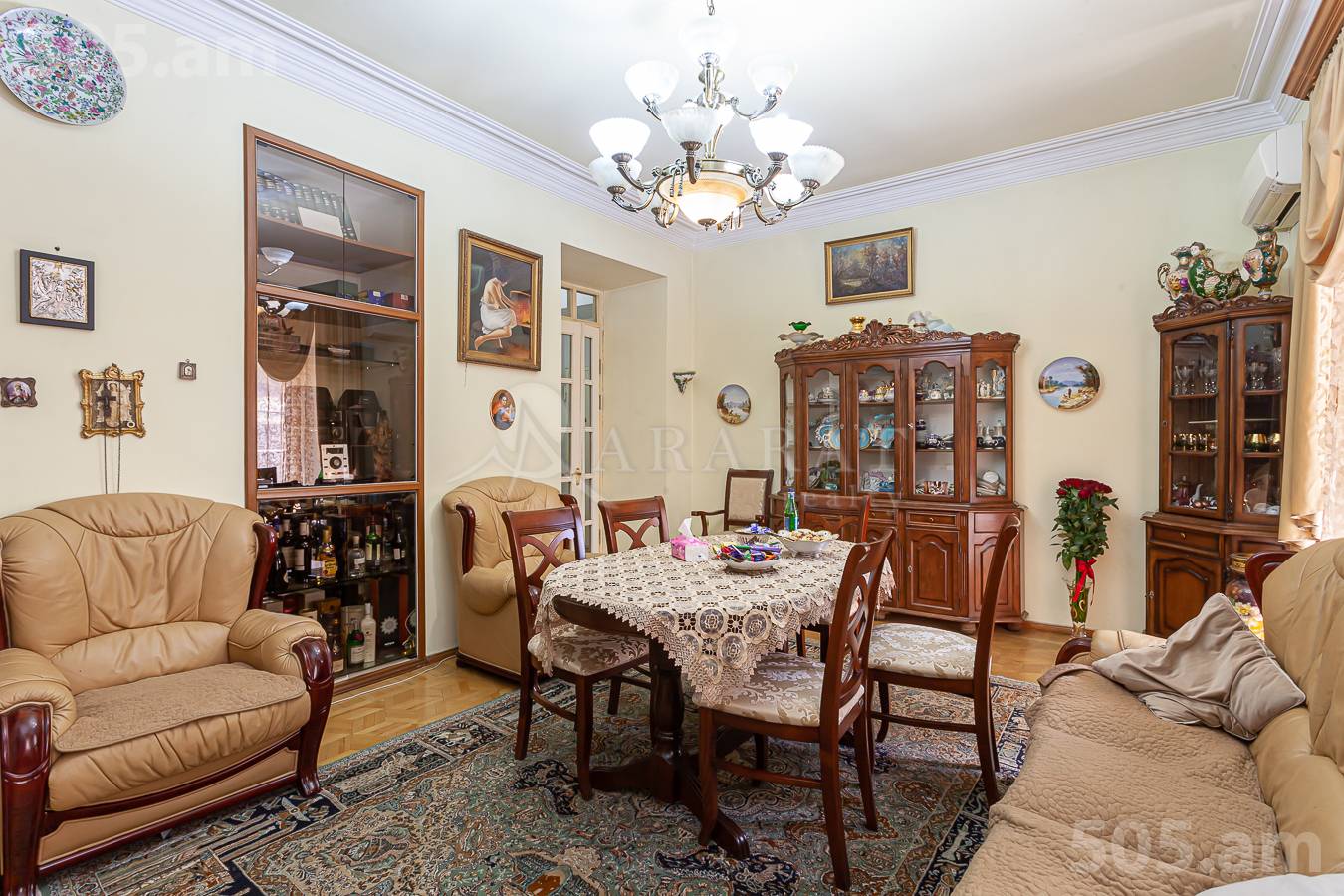 3 սենյականոց բնակարան  Թումանյան փող, Կենտրոն Երևան, 150352