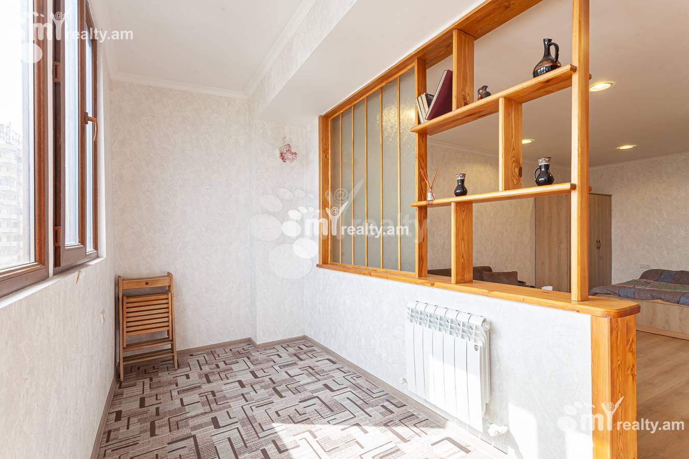 1 սենյականոց բնակարան վարձով Ամիրյան փող, Կենտրոն Երևան, 155571
