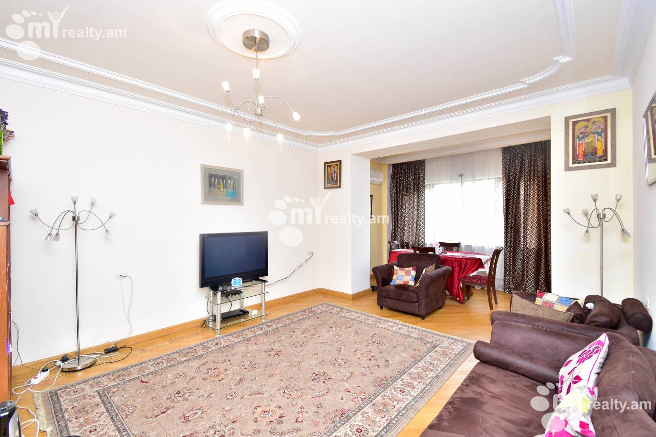 3 bedroom apartment for rent Tamanyan St, Center Yerevan, 140846