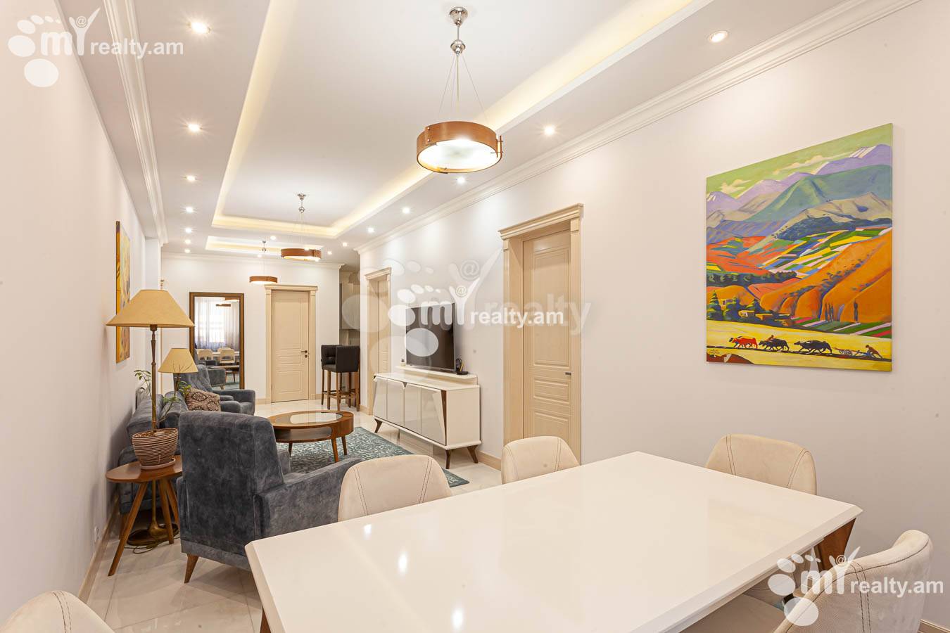 3 սենյականոց բնակարան վարձով Ամիրյան փող, Կենտրոն Երևան, 152995