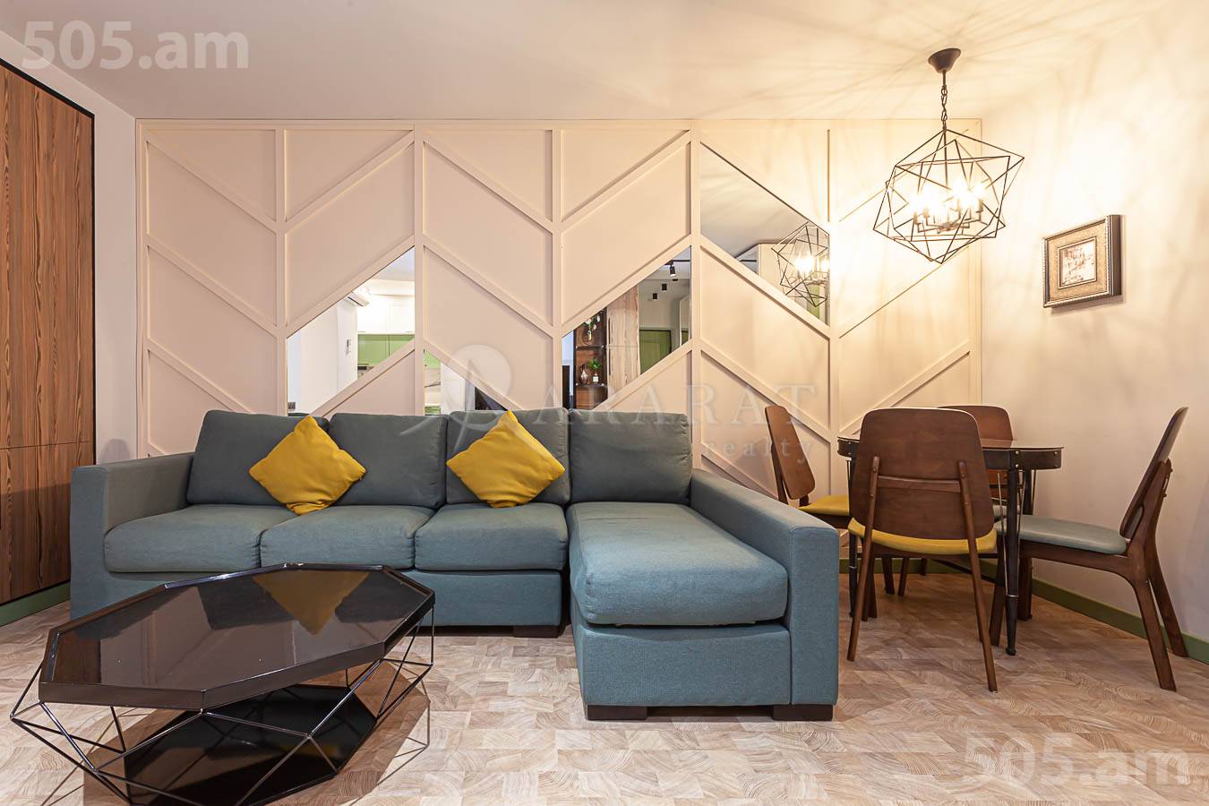 3 սենյականոց բնակարան վարձով Թումանյան փող, Կենտրոն Երևան, 153229