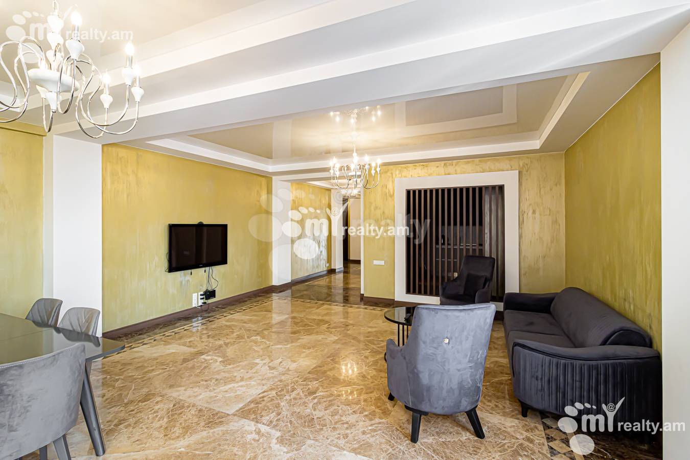 3 սենյականոց բնակարան վարձով Հյուսիսային պող, Կենտրոն Երևան, 152825