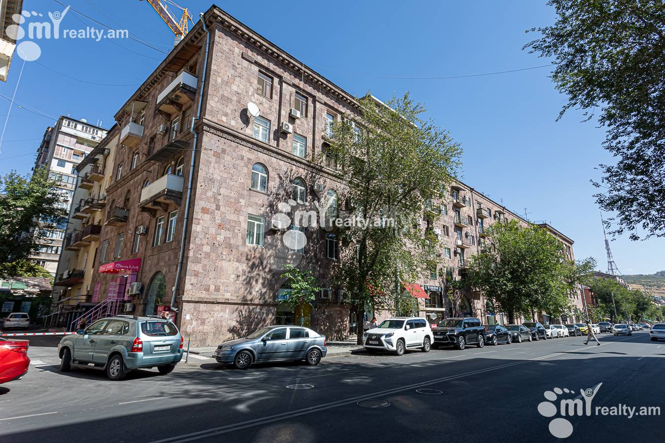 3 սենյականոց բնակարան  Թումանյան փող, Կենտրոն Երևան, 156836