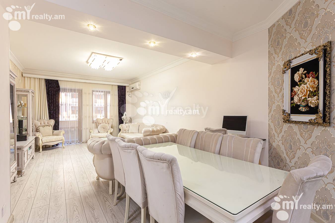 3 սենյականոց բնակարան վարձով Հյուսիսային պող, Կենտրոն Երևան, 145546