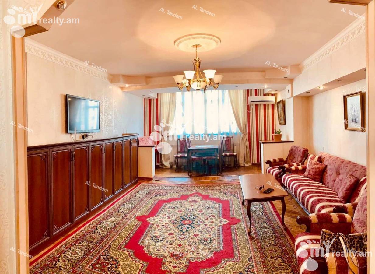 3 սենյականոց բնակարան վարձով Մաշտոցի պող, Կենտրոն Երևան, 124462