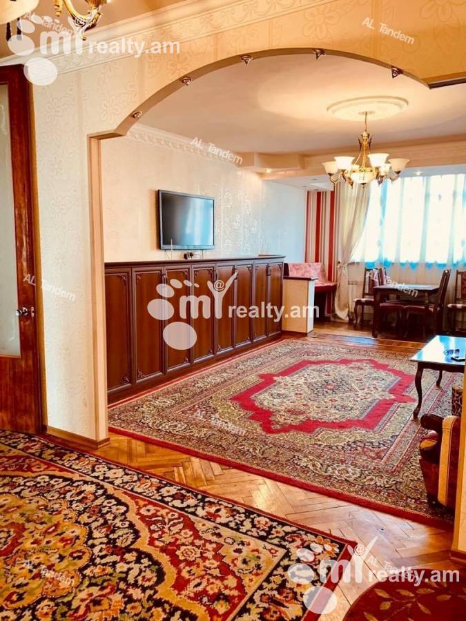 3 սենյականոց բնակարան վարձով Մաշտոցի պող, Կենտրոն Երևան, 124462