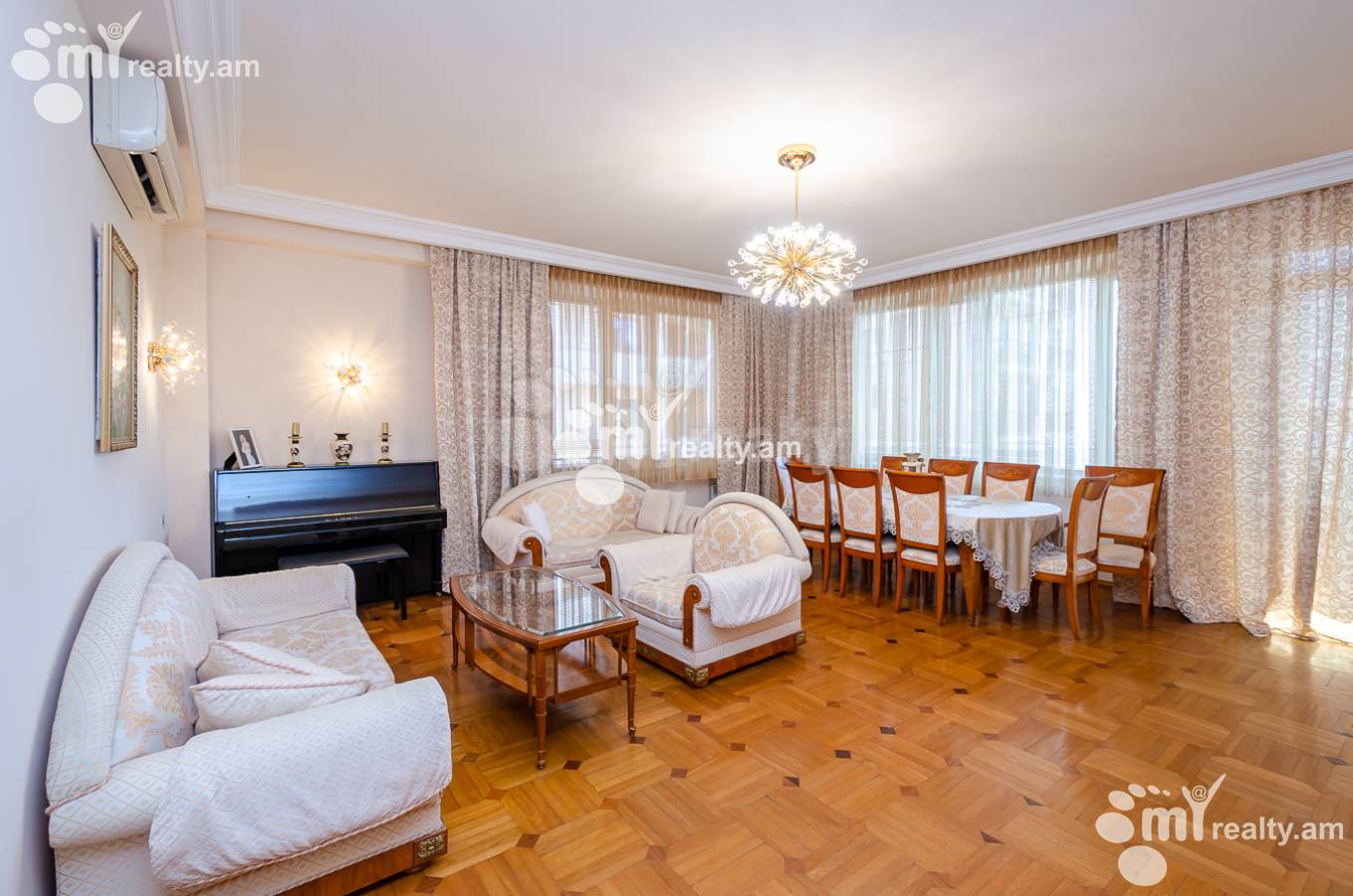5 bedroom apartment for rent Pushkin St, Center Yerevan, 153300