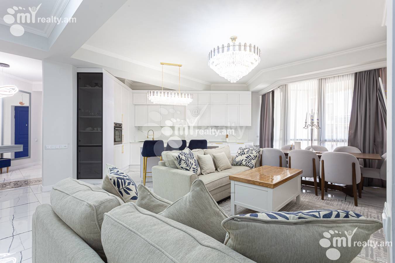 3 սենյականոց բնակարան  Սասնա Ծռեր փող., Դավթաշեն Երևան, 154055