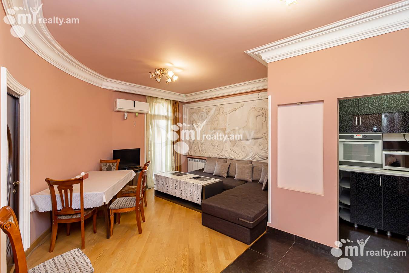 3 սենյականոց բնակարան վարձով Տերյան փող, Կենտրոն Երևան, 148444