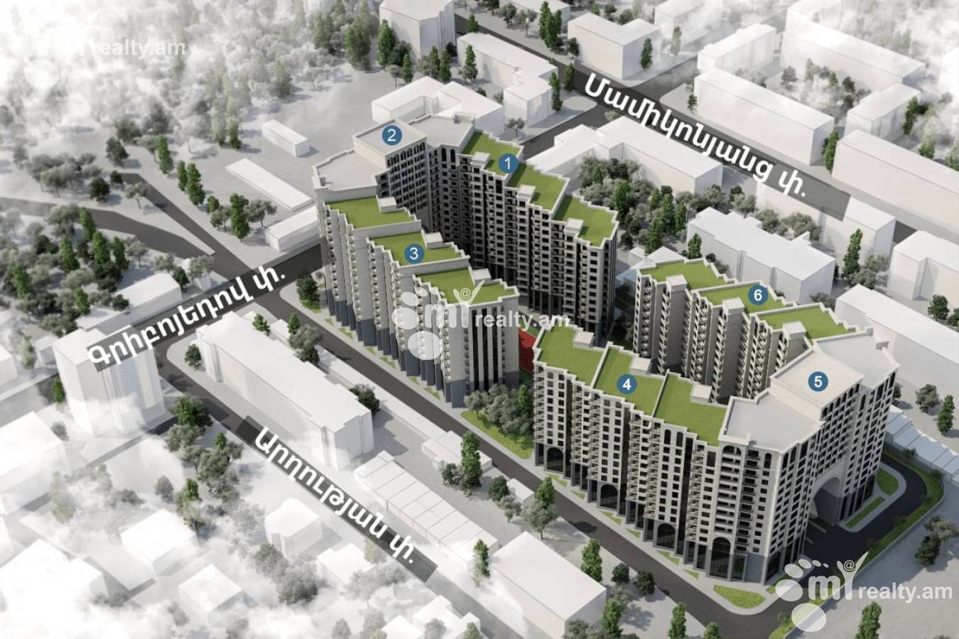 Купить 3 комнатную квартиру Грибоедов ул, Арабкир Ереван, 147648