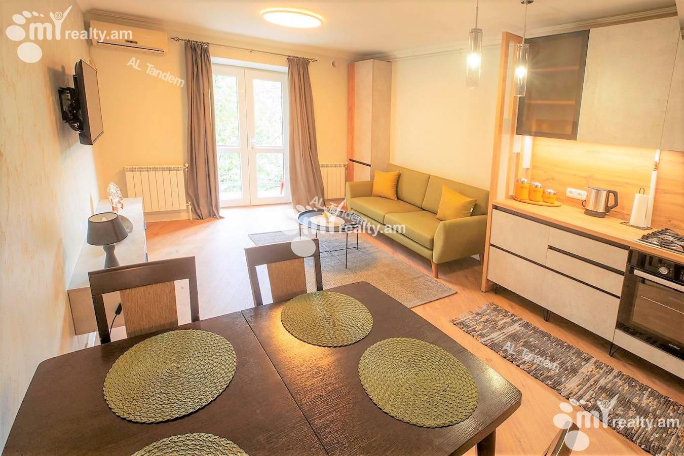 2 սենյականոց բնակարան վարձով Թումանյան փող, Կենտրոն Երևան, 141070