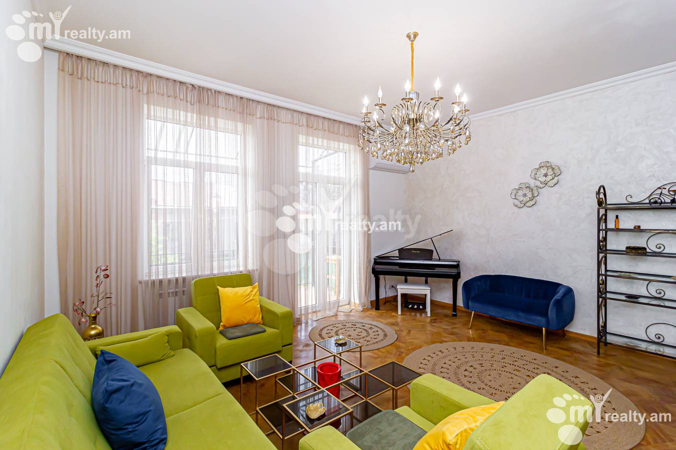 3 bedroom apartment for sale Pushkin St, Center Yerevan, 154932