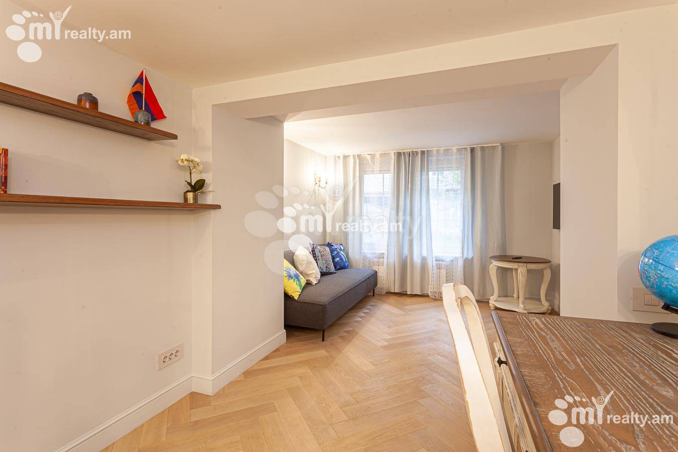 3 սենյականոց բնակարան վարձով Սարյան փող, Կենտրոն Երևան, 155319