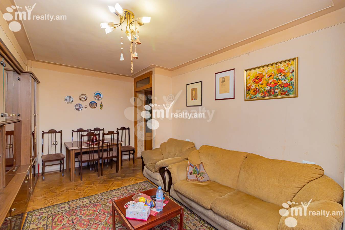 3 bedroom apartment for sale Pushkin St, Center Yerevan, 142076