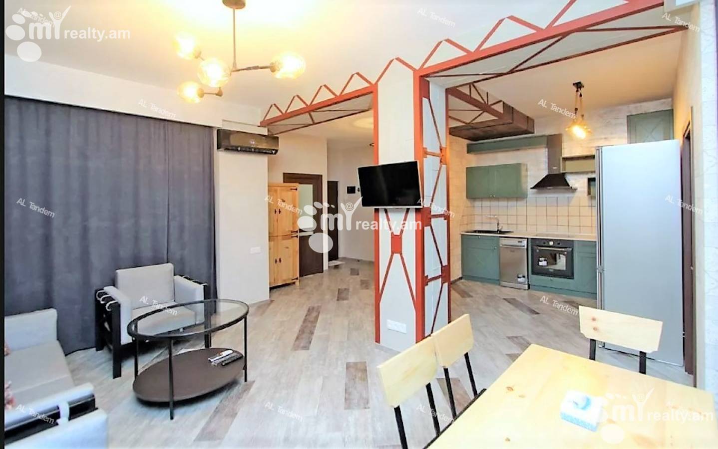 3 սենյականոց բնակարան վարձով Ծիծեռնակաբերդի խճուղի, Կենտրոն Երևան, 124812